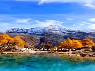 آبیترین آینه کوهستان آلپ