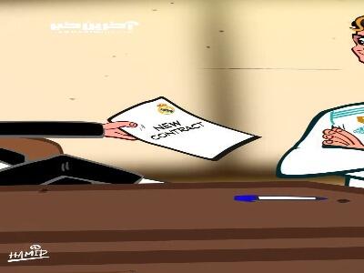  اثر جدید حمید سحری  به نظر میرسه رئال مادرید....