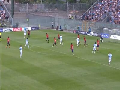 گل اول ناپولی به اوساسونا توسط پولیتانو