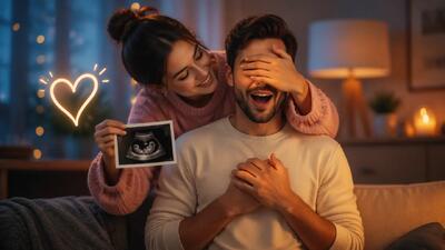  چطور خبر بارداری را به همسرم بگویم که تا آخر عمر یادش بماند؟