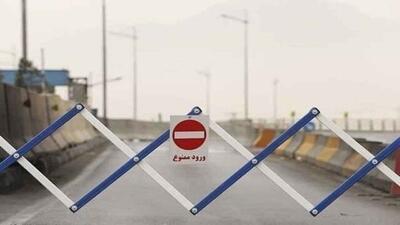 انسداد مسیر شمال به جنوب جاده چالوس و آزادراه تهران - شمال تا اطلاع ثانوی