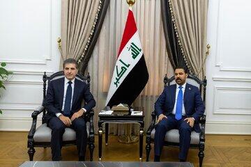 الزیدی و بارزانی چه تصمیمی گرفتند؟؛ جزئیات دیدار دو چهره سیاسی منتشر شد / اولین تصاویر و ناگفتههای دیدار الزیدی با بارزانی / گفتوگوی مهم الزیدی و بارزانی؛ توافق یا پیام سیاسی تازهای در راه است؟