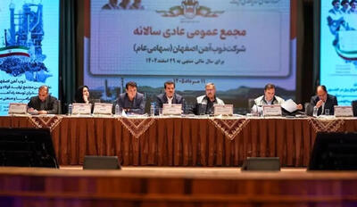 برگزاری مجمع عمومی عادی سالانه ذوب آهن اصفهان