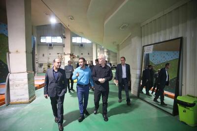 بازدید اسبقیان از اماکن ورزشی و زیرساختی استان گیلان
