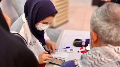 فعالیت ۱۲۰ نیروی درمانی هلال احمر قم در عراق