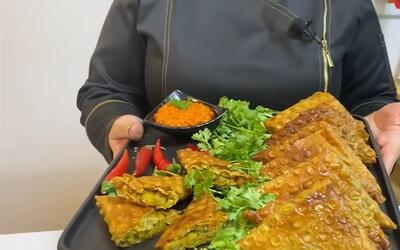 روش تهیه سمبوسه جنوبی ترد و خوشمزه با سس مخصوص
