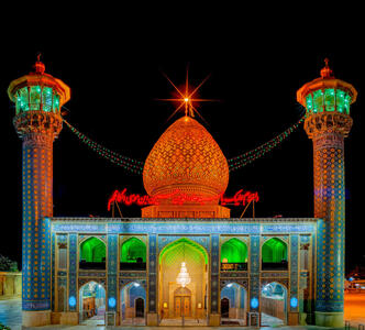  هفتمین موکب سالانه حرم حضرت سید علاءالدین حسین(ع) شیراز آغاز به کار کرد