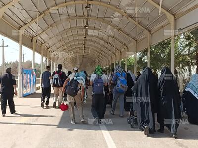 تردد زائران از مرز خسروی به بیش از یک میلیون نفر رسید