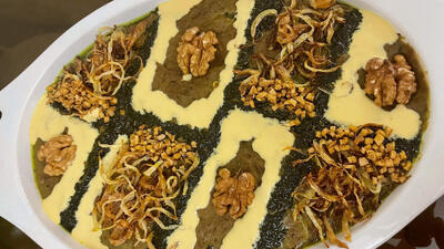 طرز تهیه حلیم بادمجان؛ غذای سنتی و خوش طعم ایرانی + فیلم