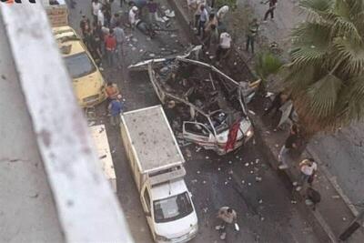 انفجار خودروی بمبگذاری شده در حومه دمشق (۱۵ مرداد ۱۴۰۵)