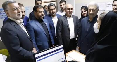 بازدید ظفرقندی از بیمارستان شهید فرجالله رضازاده در کوهچنار