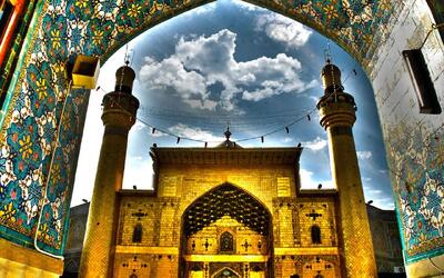  حرم امام علی (ع) مهیای عزاداری دهه آخر صفر شد