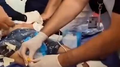 نجات معجزهآسای کودک عراقی با تلاش هلالاحمر ایران