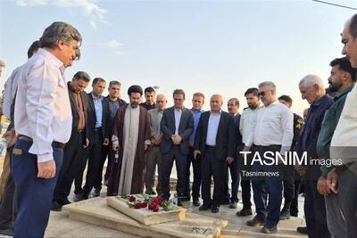  ساماندهی آرامگاه حسین پناهی آغاز شد تصاویر - تسنیم