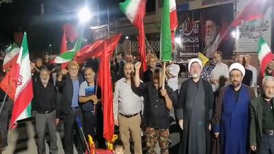 سایه پرچمهای خونخواهی، بر آسمان دیباج + فیلم