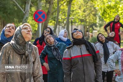 عکس/ بوستان ملت؛ مقصد صبحگاهی ورزشکاران مشهد