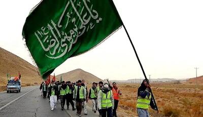  خدمت رسانی ۳۰ هزار نیروی خدمتگزار به زائران پیاده رضوی