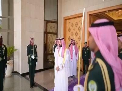  استقبال بن سلمان از شهباز شریف و فرمانده ارتش پاکستان