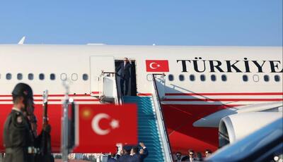  اردوغان وارد جده شد