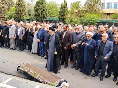  پیکر استاد ابوالقاسم قاسم‌زاده به منزل ابدی بدرقه شد