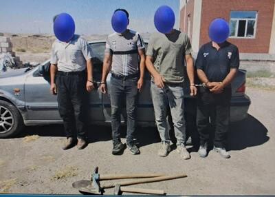 ۱۰ حفار غیرمجاز در شرق مازندران دستگیر شدند