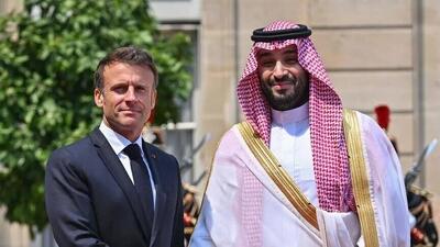  گفتگوی تلفنی ولیعهد عربستان و ماکرون درباره تحولات منطقه