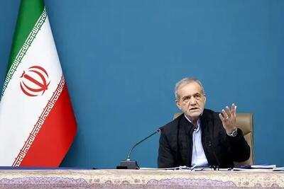  پزشکیان: من اگر بخواهم استعفا بدهم رسما اعلام می‌کنم!