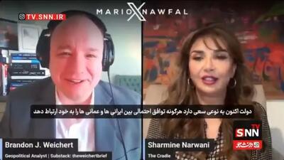 سردبیر نشریه کریدل میدیا: ترامپ سعی دارد توافق ایران و عمان را به خود نسبت دهد اما بازیگران منطقهای تصمیمگیرنده هستند + فیلم