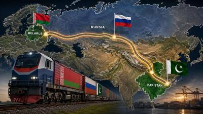 روسیه، پاکستان و بلاروس در حال اتصال ریلی به یکدیگر هستند