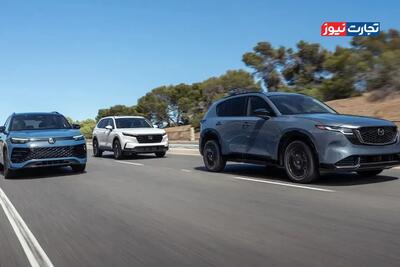 مقایسه مزدا CX-5 با هوندا CR-V و فولکسواگن تیگوان؛ کدام شاسیبلند کامپکت ارزش خرید بیشتری دارد؟