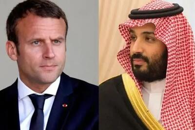  گفت‌وگوی تلفنی محمد بن سلمان و مکرون درباره تحولات منطقه