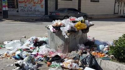  گلایه ساکنان بهارستان از انباشت زباله در معابر