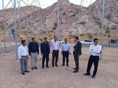 بازدید معاون اقتصادی استاندار بوشهر از طرحهای شاخص اقتصادی جم
