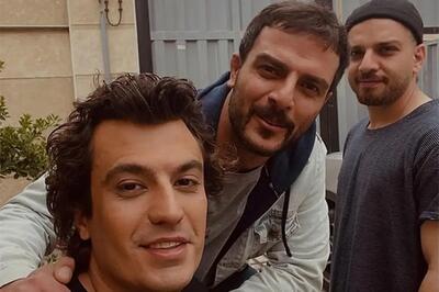  بازیگر «بی‌عاطفه» در کنار نوید محمدزاده دیده شد