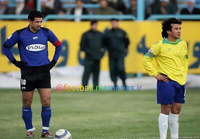  این عکس از خداداد و دایی را حتی خودشان هم ندارند