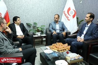  بازدید مدیرعامل شرکت توسعه و نگهداری اماکن ورزشی کشور از خبرگزاری برنا در روز خبرنگار