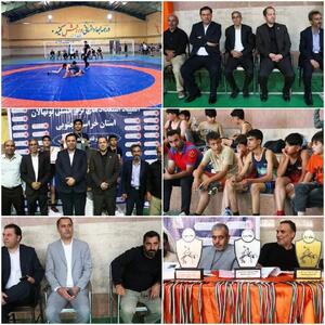  برگزاری مسابقات کشتی آزاد قهرمانی نونهالان خراسان جنوبی در بیرجند