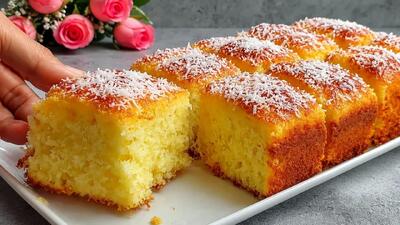 طرز تهیه کیک پرتقالی اسفنجی و پوک خانگی