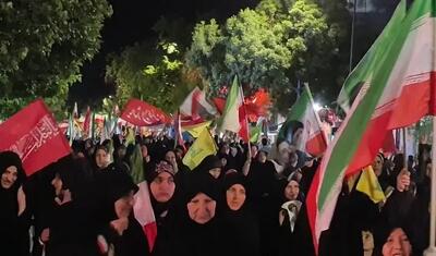 فیلم / ادامه تجمعات شبانه تعیین تکلیف شد