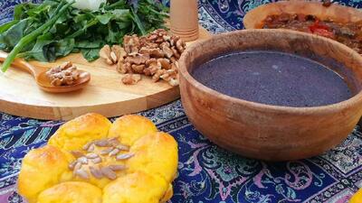  قوروت بادمجان بیرجندی؛ تنها غذای بنفش رنگ جهان اما پر از عطر و طعم خراسان