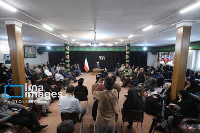 تجدید میثاق اصحاب رسانه با شهدا در همدان