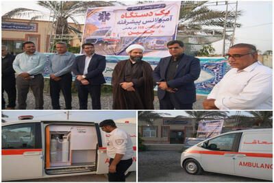  تقویت خدمات اورژانسی رودان با استقرار چهارمین آمبولانس در جغین