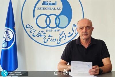  تمدید قرارداد مربی ترکیه‌ای استقلال