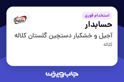 استخدام حسابدار در آجیل و خشکبار دستچین گلستان کلاله