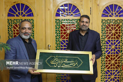  بازدید احمد نادری از گروه رسانه‌ای مهر