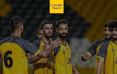  شکار گاندوها در دربی دوستانه اصفهان - پارس فوتبال