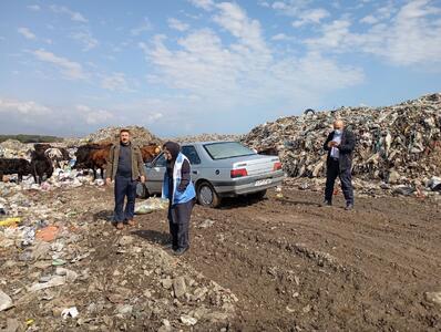 بحران پسماند ساحل تالش