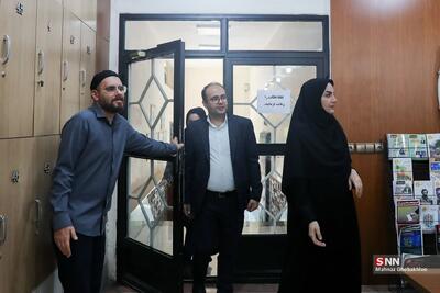  حضور دبیرکل نهاد کتابخانه‌های عمومی کشور به مناسبت روز خبرنگار در خبرگزاری دانشجو