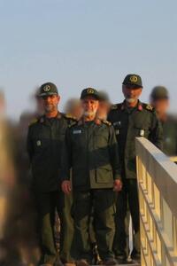 سرداران جنوب در کنار شهید رشید عکس - تسنیم