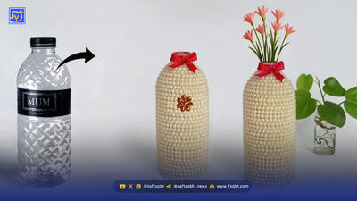 آموزش ساخت کاردستی گلدان